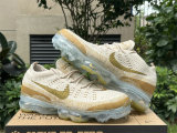 Authentic Nike Air Vapormax 2023 Flyknit Sanddrift/Bronzine/Gold