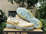 Authentic Nike Air Vapormax 2023 Flyknit Sanddrift/Bronzine/Gold