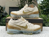Authentic Nike Air Vapormax 2023 Flyknit Sanddrift/Bronzine/Gold