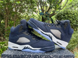 Authentic Air Jordan 5 “MIDNIGHT NAVY”