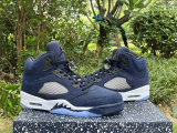 Authentic Air Jordan 5 “MIDNIGHT NAVY”