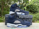 Authentic Air Jordan 5 “MIDNIGHT NAVY”