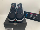 Authentic Air Jordan 4 “Black Canvas”