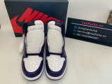 Authentic Air Jordan 1 High Court Purple