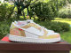 Authentic Air Jordan 1 Low GS Rainbow/White/Apricot