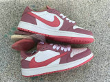 Authentic Travis Scott x Air Jordan 1 Low White/Pink Barb