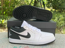 Authentic Air Jordan 1 Low White/Black Authentic Air Jordan 1 Low White/Black