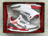 Authentic Air Jordan 3 “Fire Red” (DIY Love)