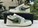 Authentic Air Jordan 1 Low Craft SE “Light Olive”
