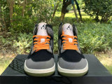 Authentic Air Jordan 1 Mid Grey/Green