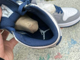 Authentic Air Jordan 1 Mid True Blue