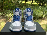 Authentic Air Jordan 1 Mid True Blue
