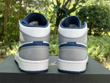 Authentic Air Jordan 1 Mid True Blue