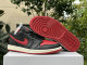 Authentic Air Jordan 1 Low Black/Gym Red-Sail