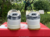 Authentic Nike Dunk Low White/Noir/Rouge