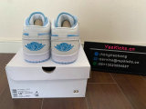 Authentic Air Jordan 1 Low Ice Blue