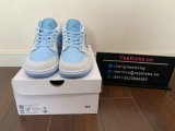 Authentic Air Jordan 1 Low Ice Blue