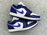 Authentic Air Jordan 1 Low Sky J Purple