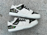 Authentic Nike Dunk Low Decon “N7” White/Black
