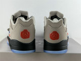 Authentic PSG x Air Jordan 5 Low GS Pumice/Black/Game Royal-Bright Crimson