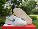 Authentic Nike Dunk Low White/Diffused Blue