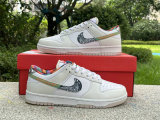Authentic Nike Dunk Low White/Diffused Blue