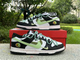 Authentic Nike Dunk Low White/Washed Teal