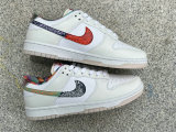 Authentic Nike Dunk Low White/Diffused Blue