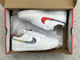 Authentic Nike Dunk Low White/Diffused Blue