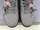 Authentic PSG x Air Jordan 5 Low GS Pumice/Black/Game Royal-Bright Crimson