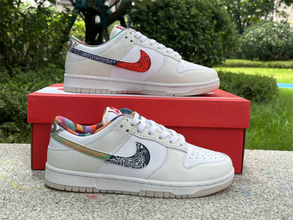 Authentic Nike Dunk Low White/Diffused Blue