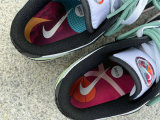 Authentic Nike Dunk Low White/Washed Teal