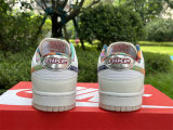 Authentic Nike Dunk Low White/Diffused Blue