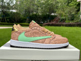 Authentic Travis Scott x Air Jordan 1 Low Palmier/Noir/Blanc