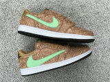 Authentic Travis Scott x Air Jordan 1 Low Palmier/Noir/Blanc