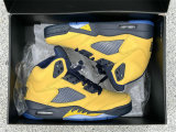 Authentic Air Jordan 5 GS “Michigan”