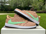 Authentic Travis Scott x Air Jordan 1 Low Palmier/Noir/Blanc