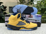 Authentic Air Jordan 5 GS “Michigan”