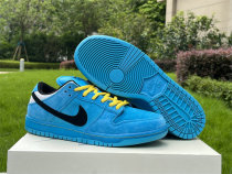 Authentic The Powerpuff Girls x Nike SB Dunk Low Deep Royal Blue/Black