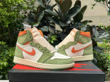 Authentic Air Jordan 1 High OG Craft “Celadon” GS