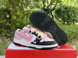 Authentic Nike Dunk Low Pink/White/Black