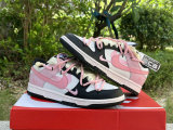 Authentic Nike Dunk Low Pink/White/Black