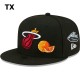 NBA Miami Heat Snapback Hat (729)