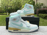 Authentic Jordan Legacy 312 White/Gold/Voile