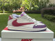 Authentic Travis Scott x Air Jordan 1 Low GS Purple/Red