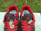 Authentic Clot x Air Jordan 5 Low Black/Silver/Red