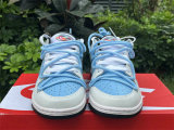 Authentic Nike Dunk Low Canard Delave/White/Washed Teal