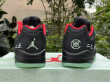 Authentic Clot x Air Jordan 5 Low Black/Silver/Red