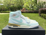 Authentic Jordan Legacy 312 White/Gold/Voile