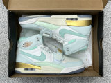 Authentic Jordan Legacy 312 White/Gold/Voile